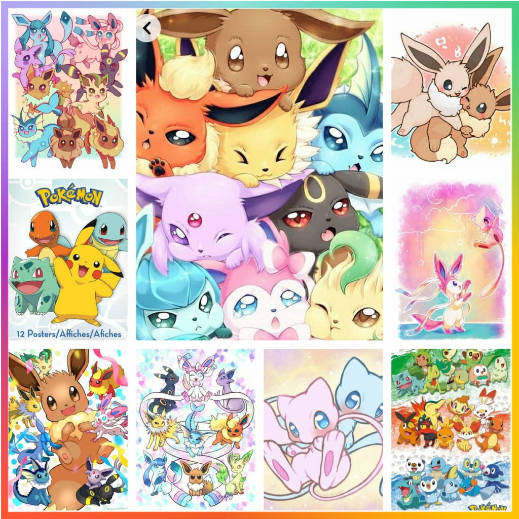 Embroidery Embellishments - Pokemon Cute Pikachu Anime Japan Diamond