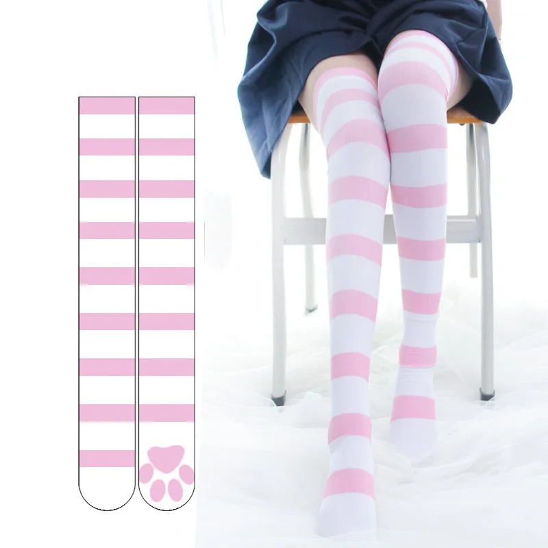 Lolita Over Knee Socks Pink St - огляд і ціна Velvet Ribbon Roll