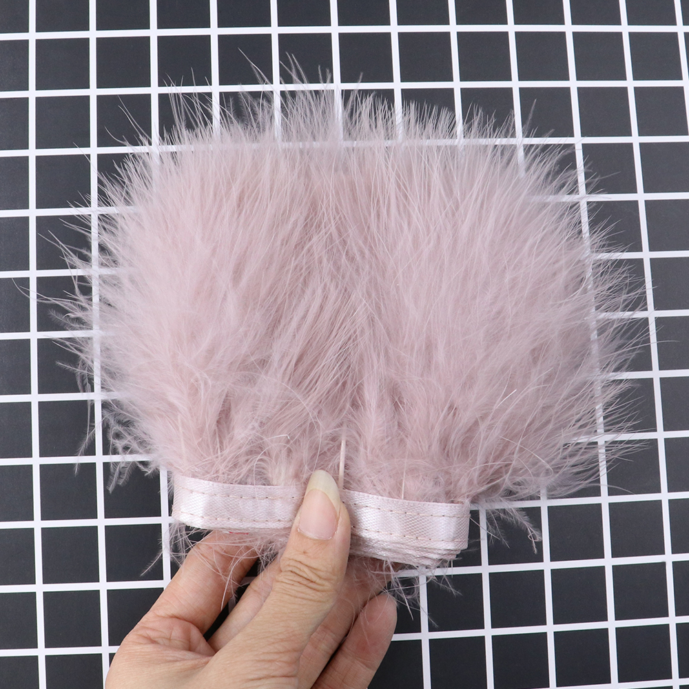 1 Meter Fancy Soft Fluffy Dyed - огляд і ціна Feather Trim Marabou
