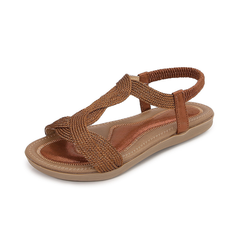 Ladies Summer Sandals Fashion  - огляд і ціна Sew On Rhinestone