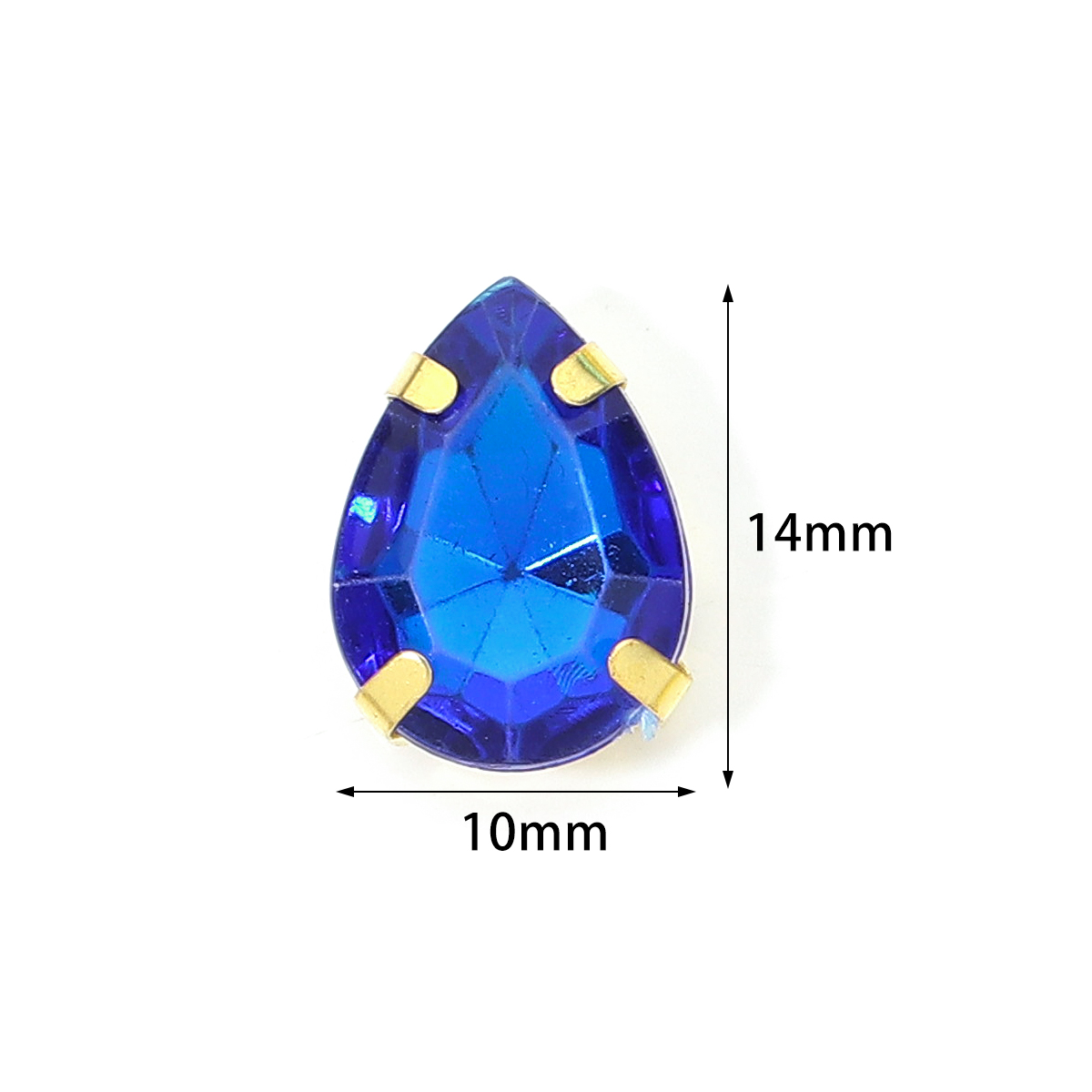 50pcs Colorful Sew-on Claw Rhi - огляд і ціна Sew On Rhinestone