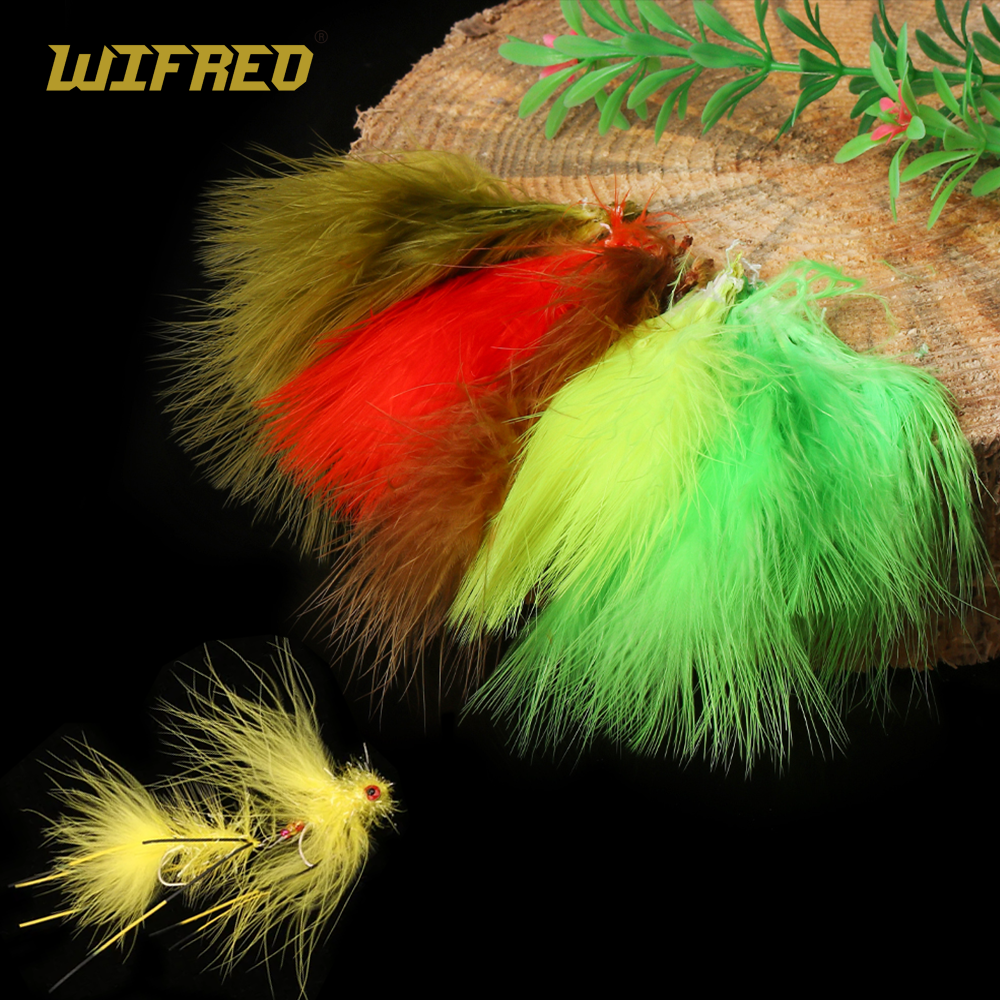 Wifreo 2packs Blood Quill Mara - огляд і ціна Feather Trim Marabou