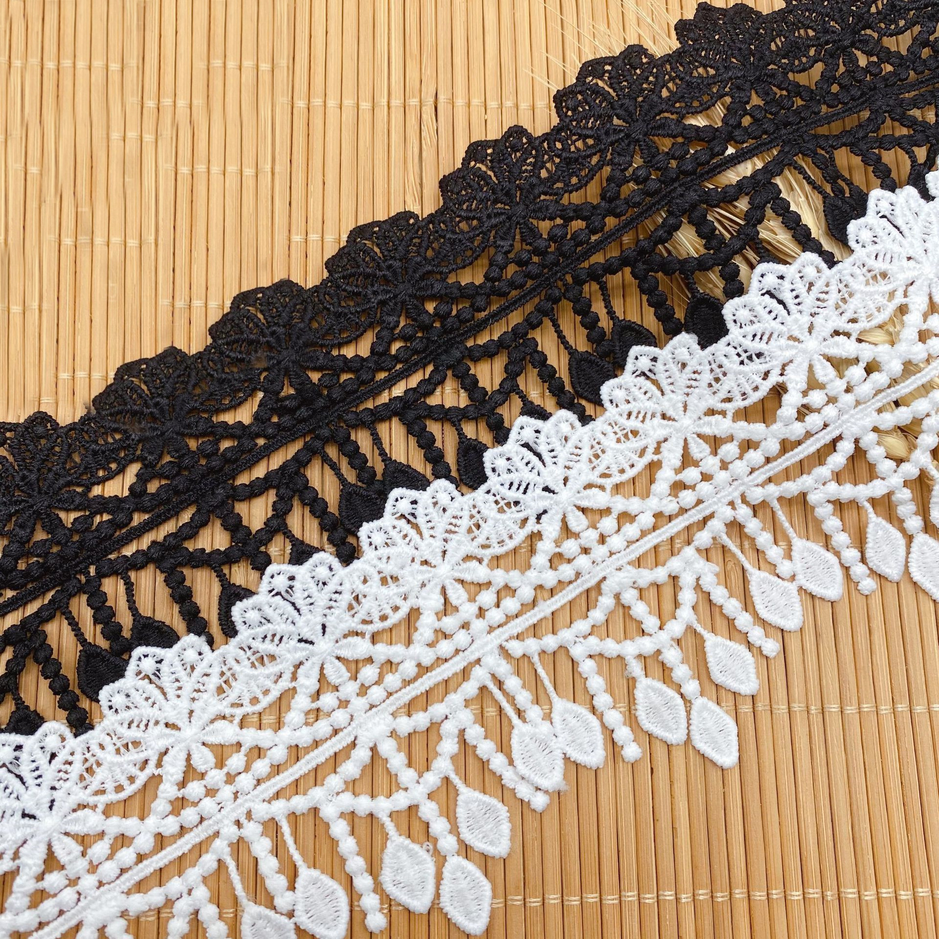 3Yards Embroidery Hollow Flowe - огляд і ціна Lace Ribbon Trim