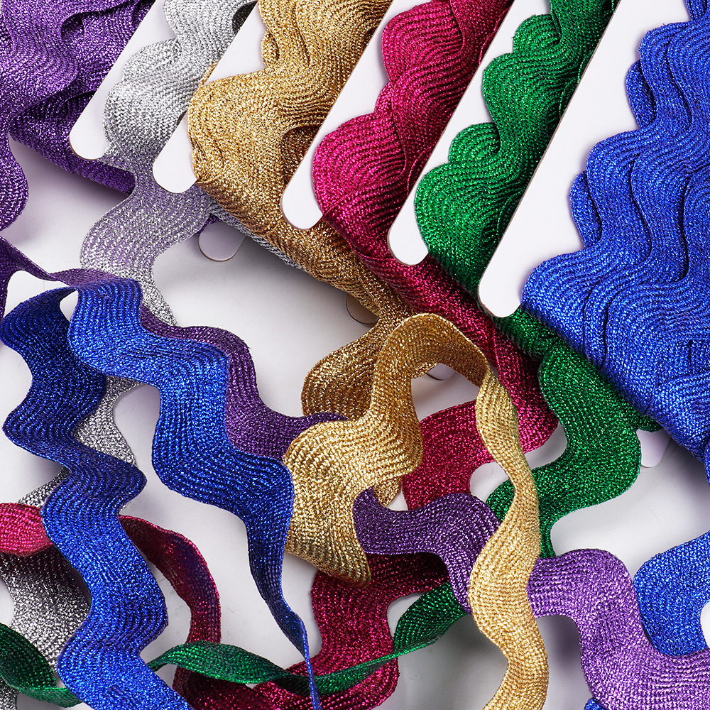 10yard/lot Ric Rac Zig Zag Rib - огляд і ціна Velvet Ribbon Roll