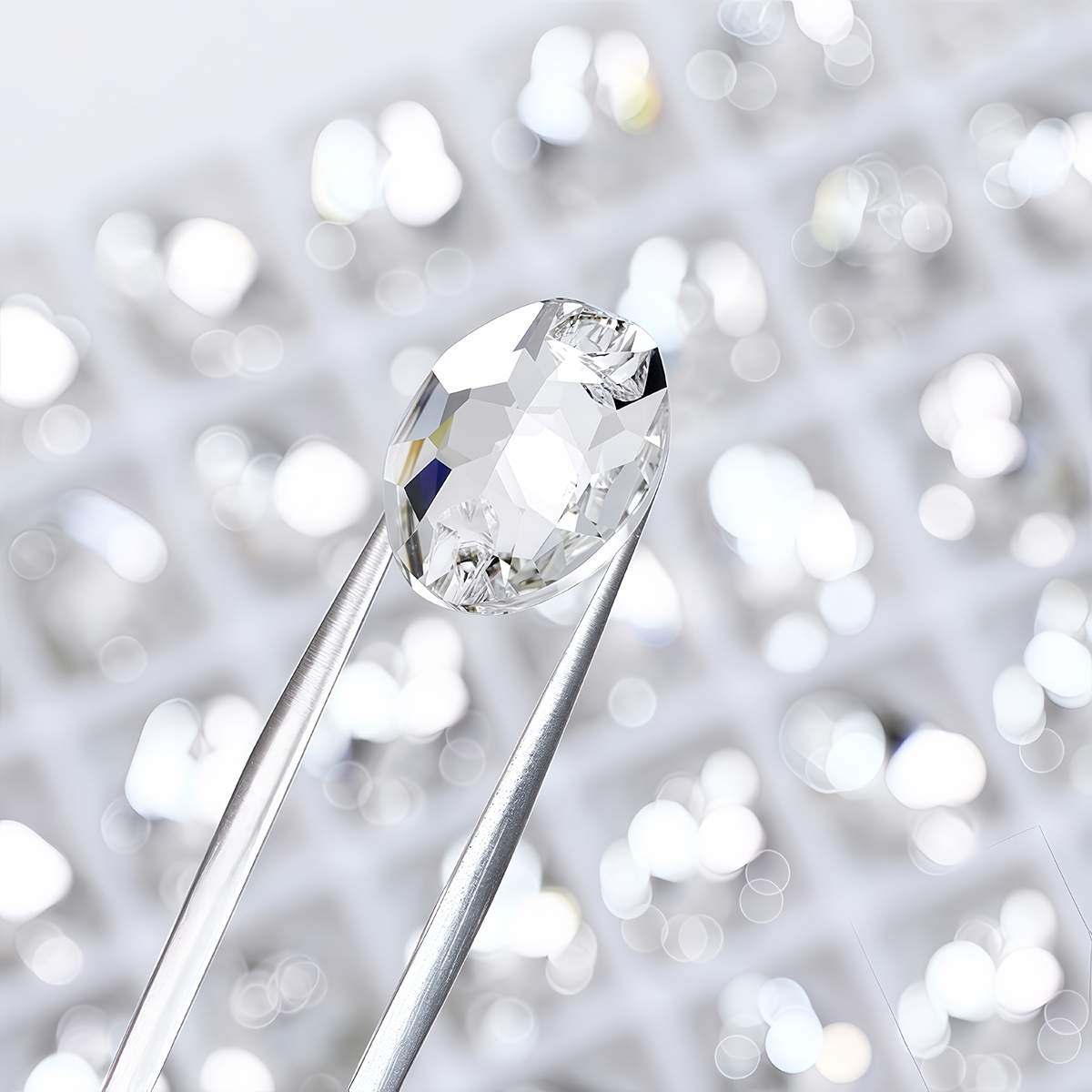 Oval Ellipse Crystal Clear Gla - огляд і ціна Sew On Rhinestone