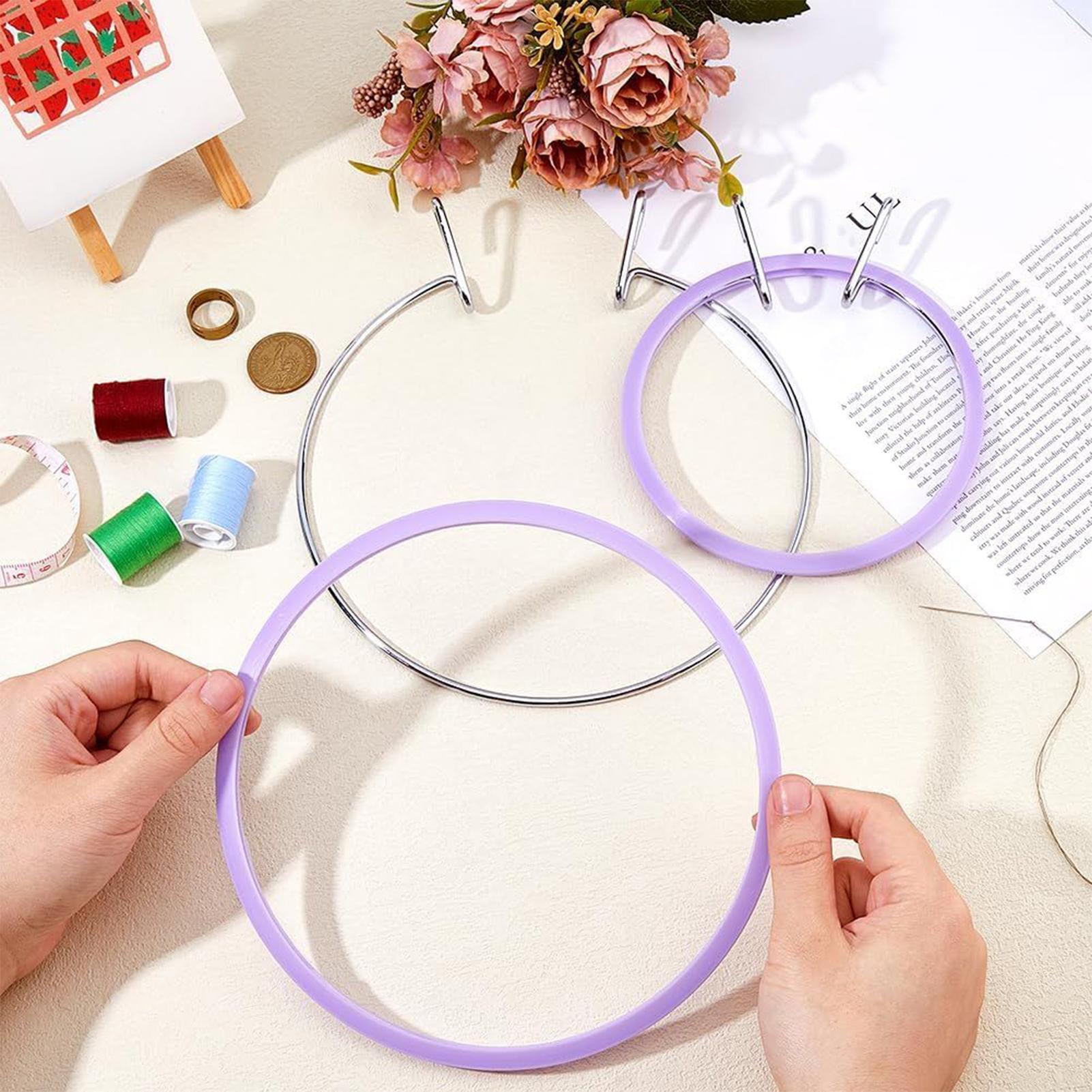 Hoop For Cross Stitching Metal - огляд і ціна Embroidery Craft