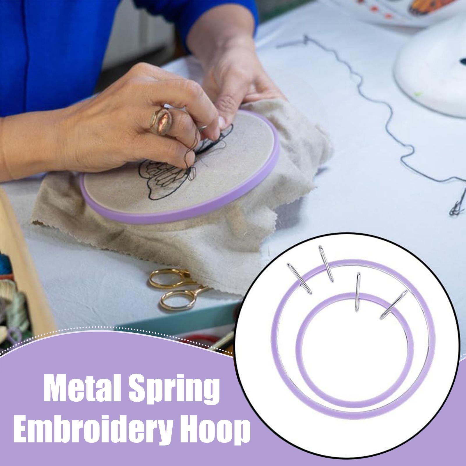 Hoop For Cross Stitching Metal - огляд і ціна Embroidery Craft