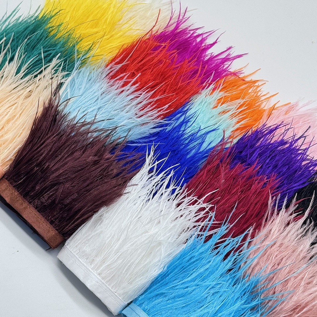 100CM Natural ostrich Feather  - огляд і ціна Feather Trim Marabou