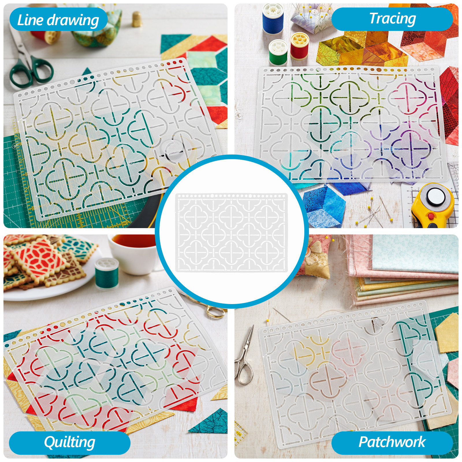 Professional Quilting Template - огляд і ціна Embroidery Craft