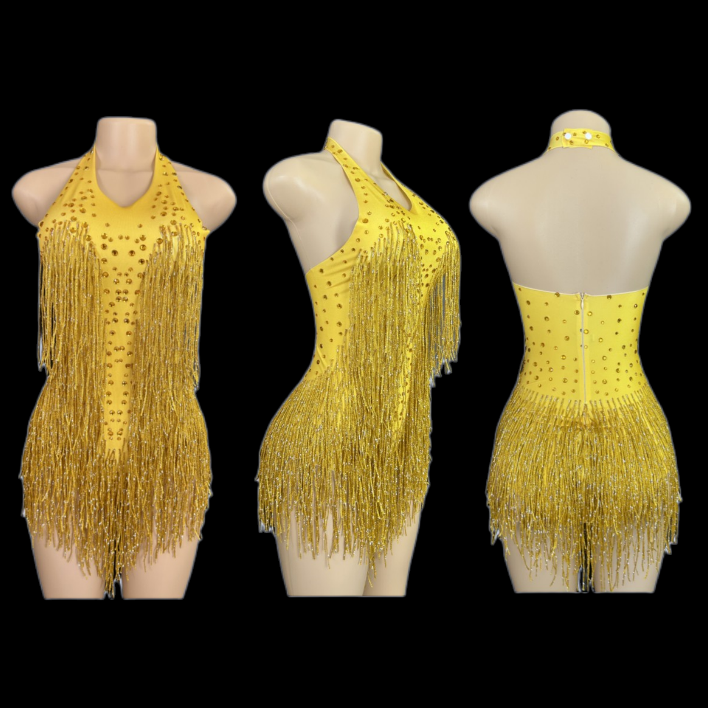 Sparkly Rhinestones Fringe Bod - огляд і ціна Rhinestone Banding Trim