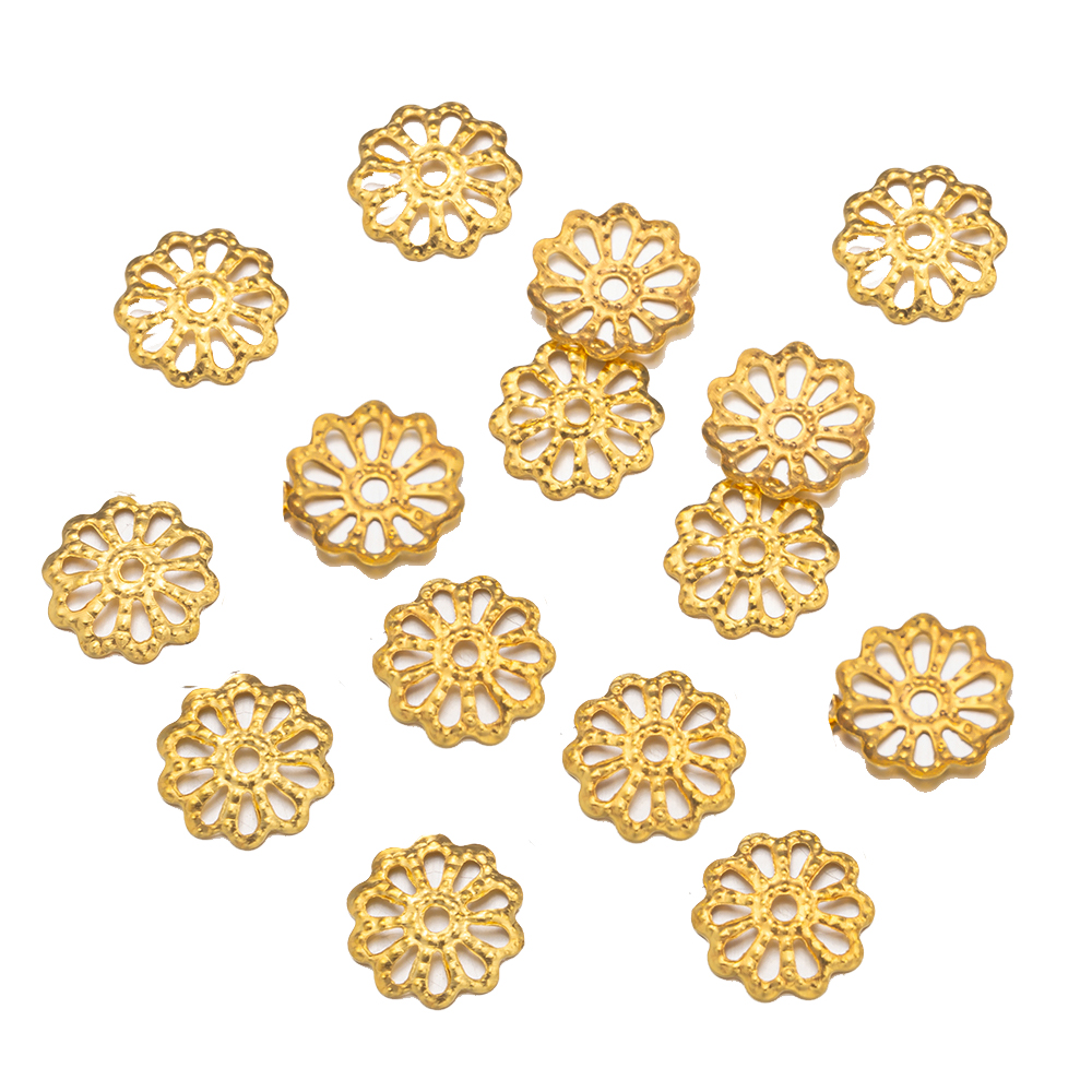 200pcs 7/9mm Filigree Flower H - огляд і ціна Embellishment Crafts