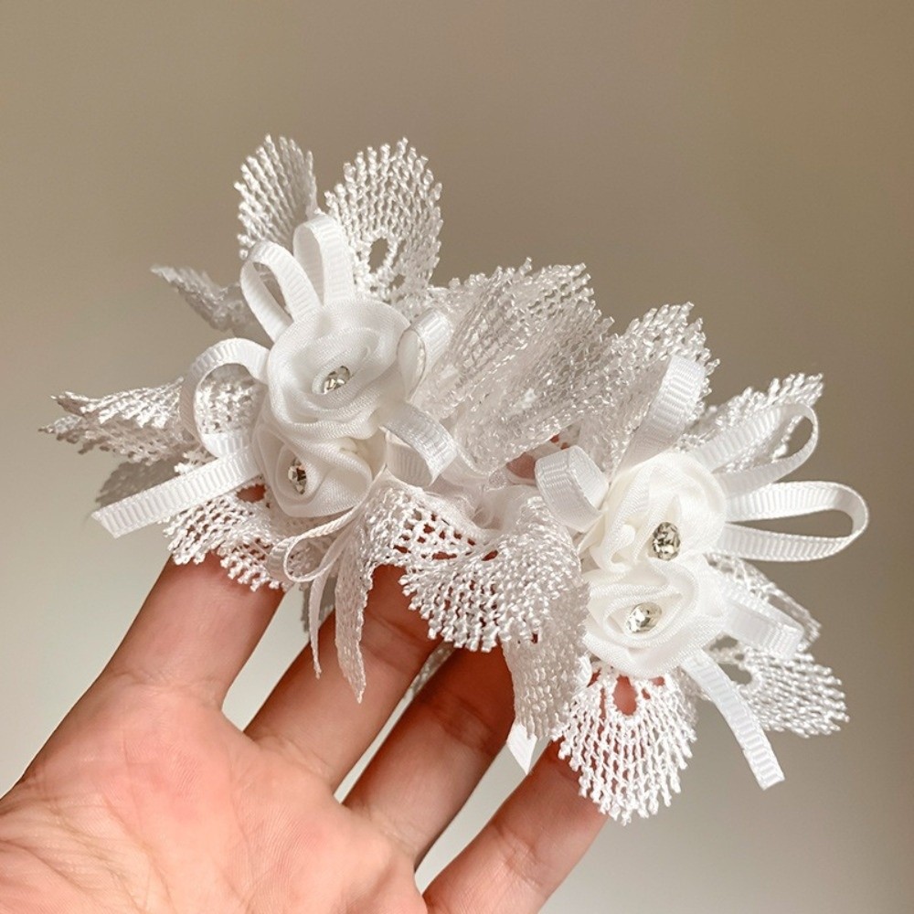 Elegant Lace Trim Hair Ropes R - огляд і ціна Rhinestone Banding Trim