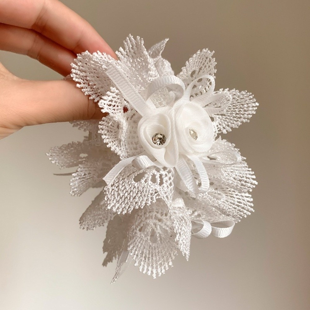 Elegant Lace Trim Hair Ropes R - огляд і ціна Rhinestone Banding Trim