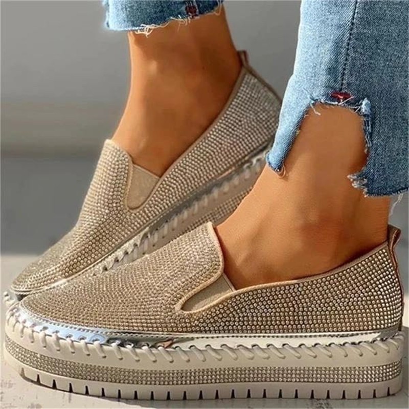 Women's Shoes 2022 Fashion  Fl - огляд і ціна Sew On Rhinestone