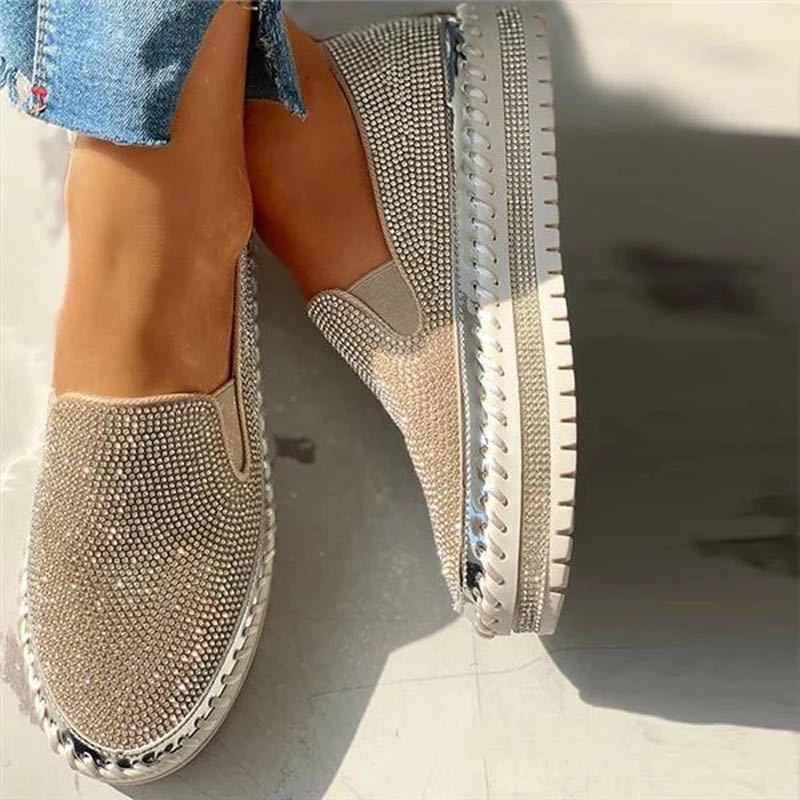 Women's Shoes 2022 Fashion  Fl - огляд і ціна Sew On Rhinestone