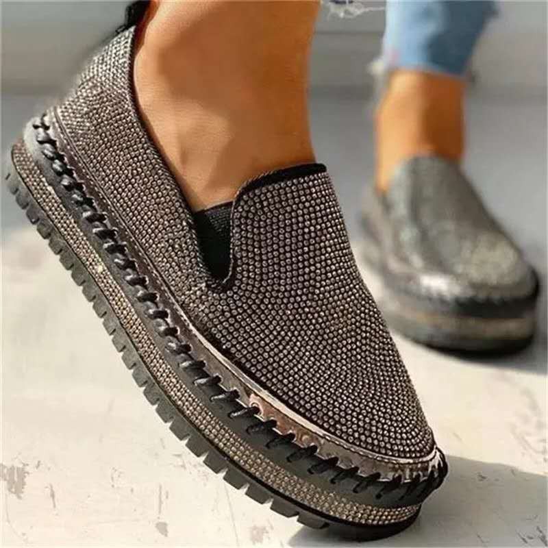 Women's Shoes 2022 Fashion  Fl - огляд і ціна Sew On Rhinestone
