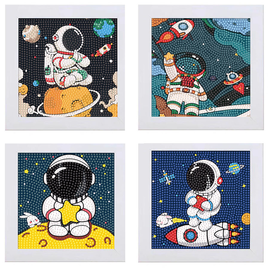 Keeppley astronaut crystal dia - огляд і ціна Embroidery Embellishments