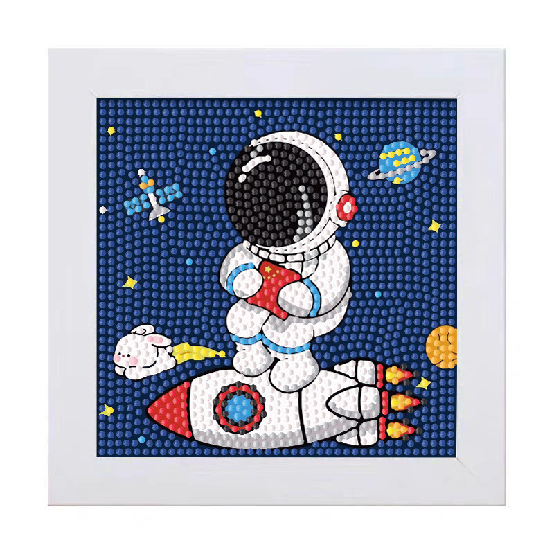 Keeppley astronaut crystal dia - огляд і ціна Embroidery Embellishments