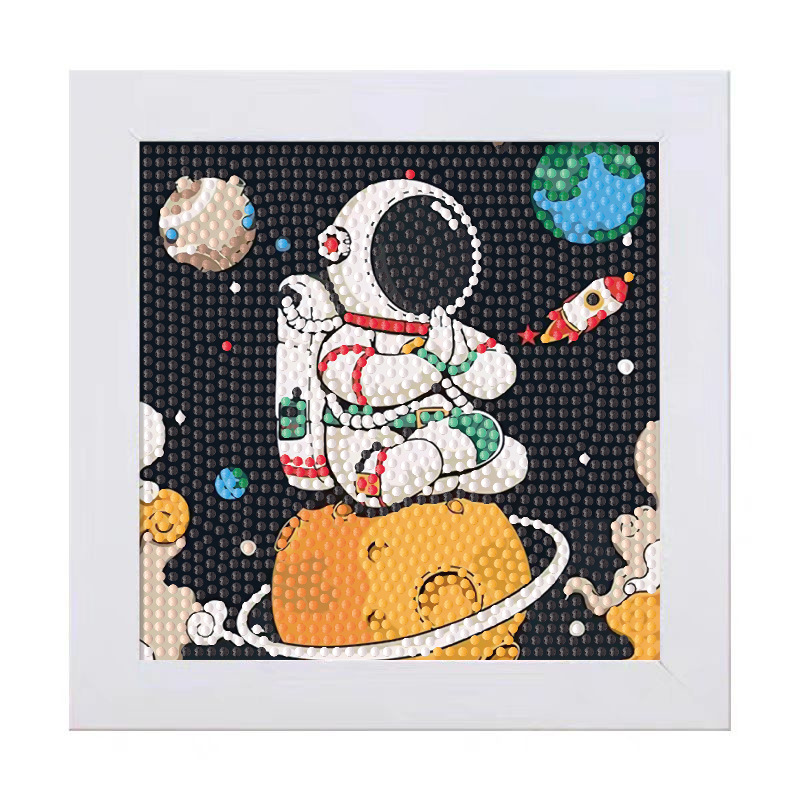 Keeppley astronaut crystal dia - огляд і ціна Embroidery Embellishments