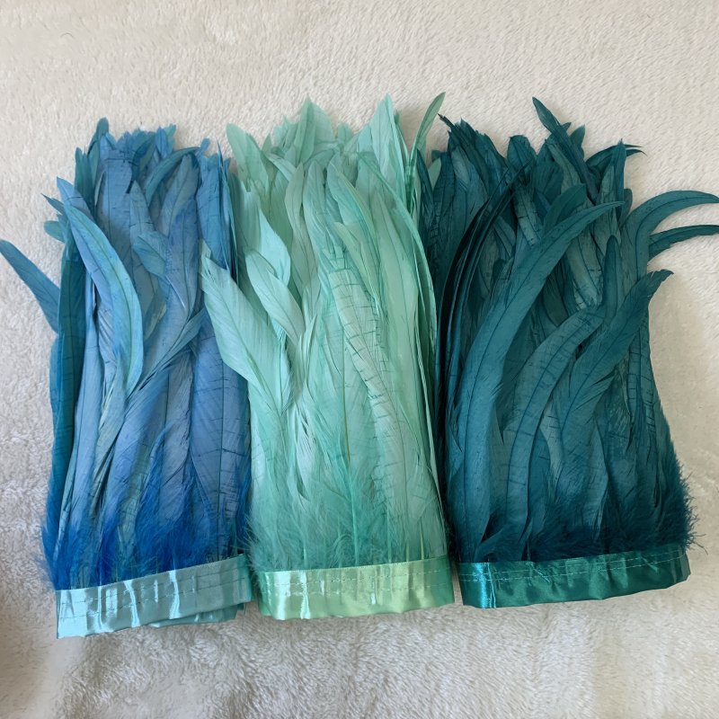 25-30cm/10-12inch Rooster Tail - огляд і ціна Feather Trim Marabou