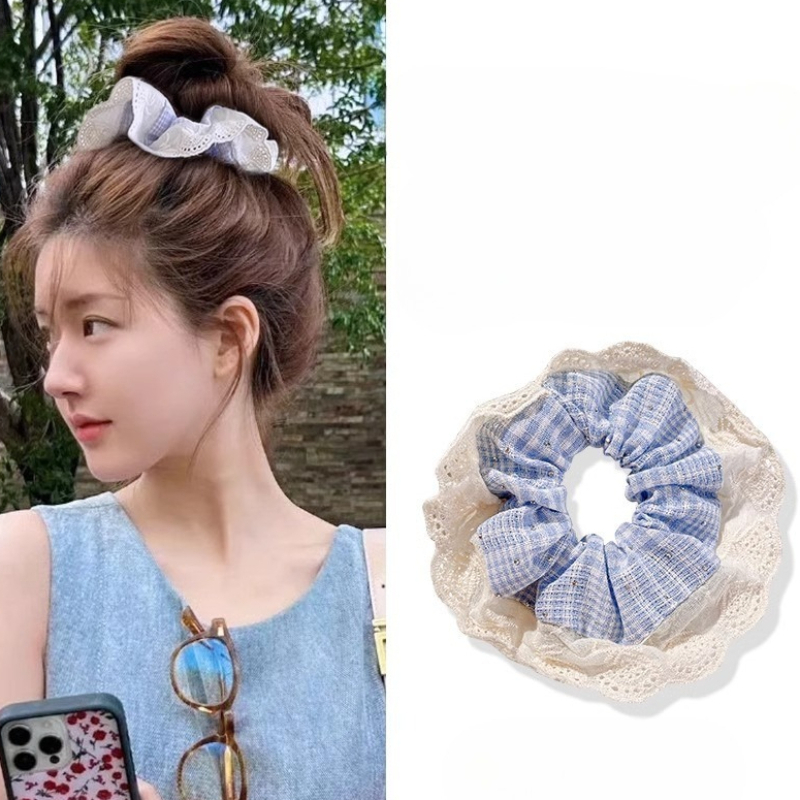 Women's Sweet Elastic Hair Ban - огляд і ціна Elastic Lace Trim
