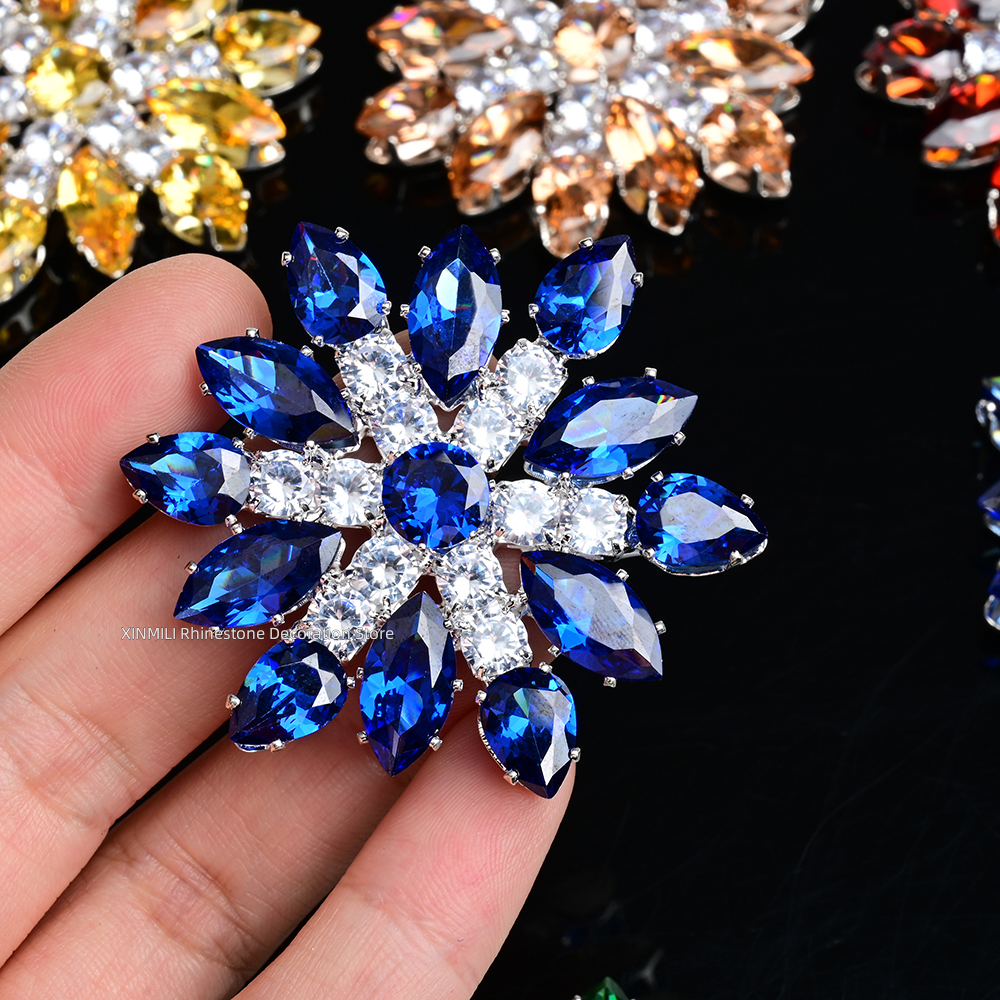 2Pcs Luxury Zircon Crystal Fla - огляд і ціна Embellishment Glue Craft