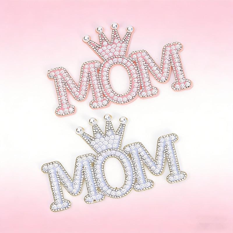 Rhinestone Pearl Crown Mom Let - огляд і ціна Sew On Rhinestone