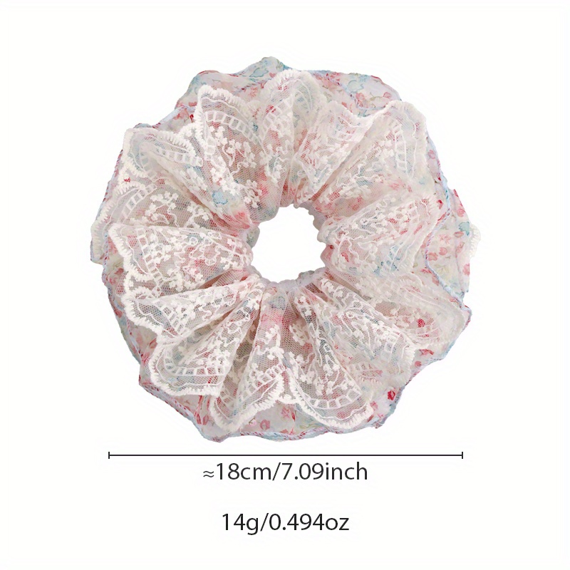 Pink and Green Floral Lace Tri - огляд і ціна Elastic Lace Trim