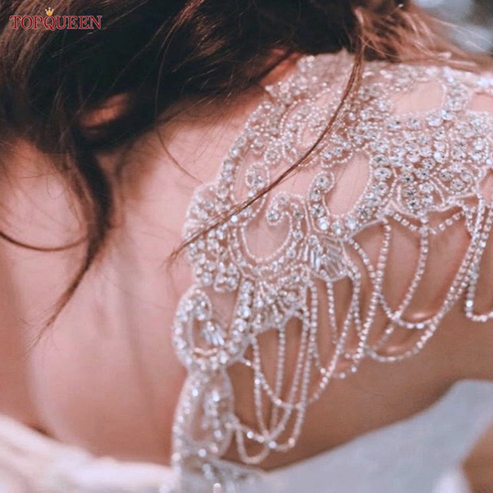 TOPQUEEN SP63 Bridal Tassels R - огляд і ціна Sew On Rhinestone
