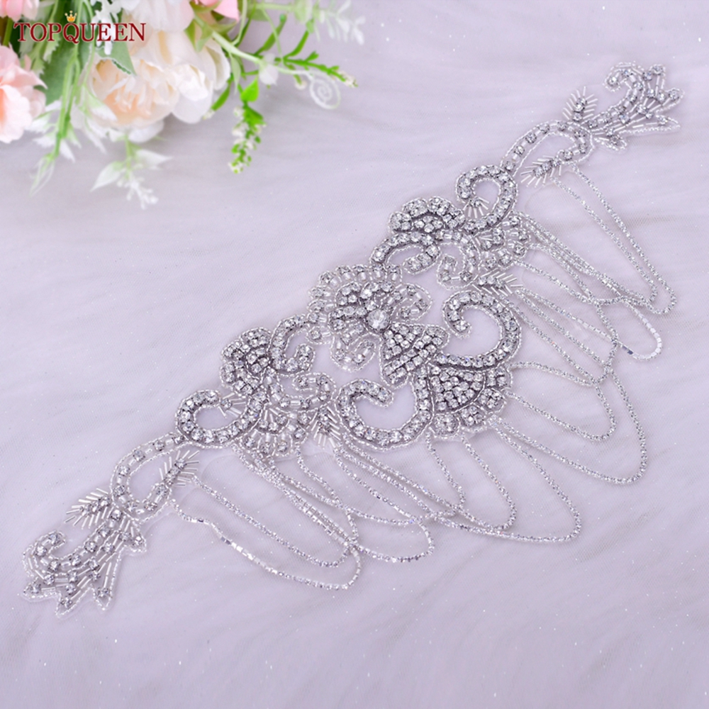 TOPQUEEN SP63 Bridal Tassels R - огляд і ціна Sew On Rhinestone