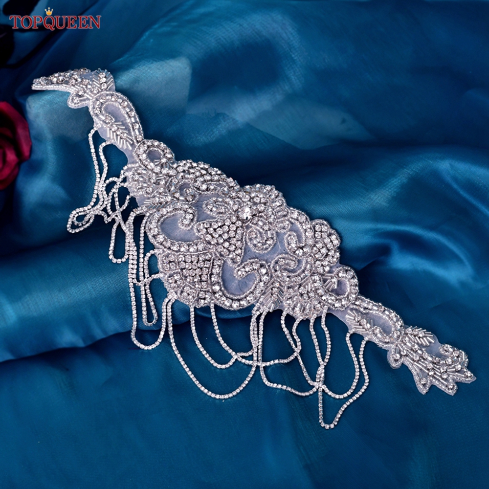 TOPQUEEN SP63 Bridal Tassels R - огляд і ціна Sew On Rhinestone