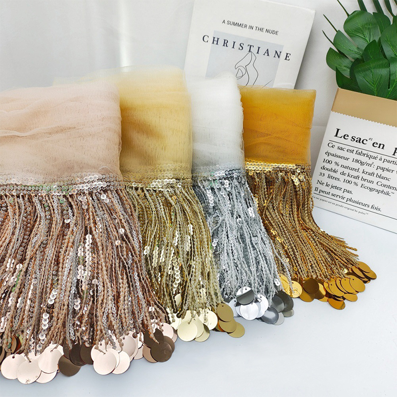 10 Yards Sequins Tassel Lace T - огляд і ціна Tassel Fringe Trim