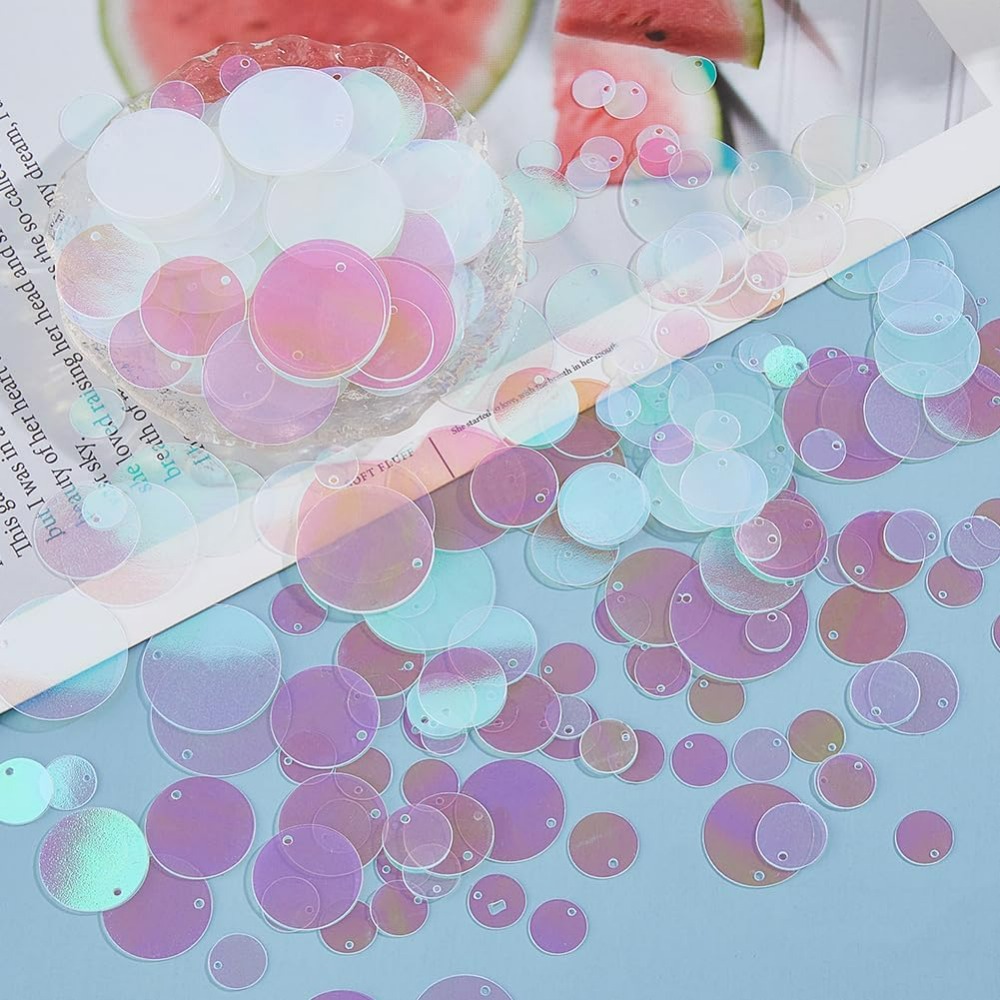 1800Pcs 6 Sizes Loose Sequin F - огляд і ціна Embroidery Craft