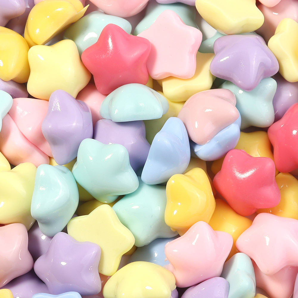 50pcs/lot 16mm Colorful Star R - огляд і ціна Embellishment Crafts
