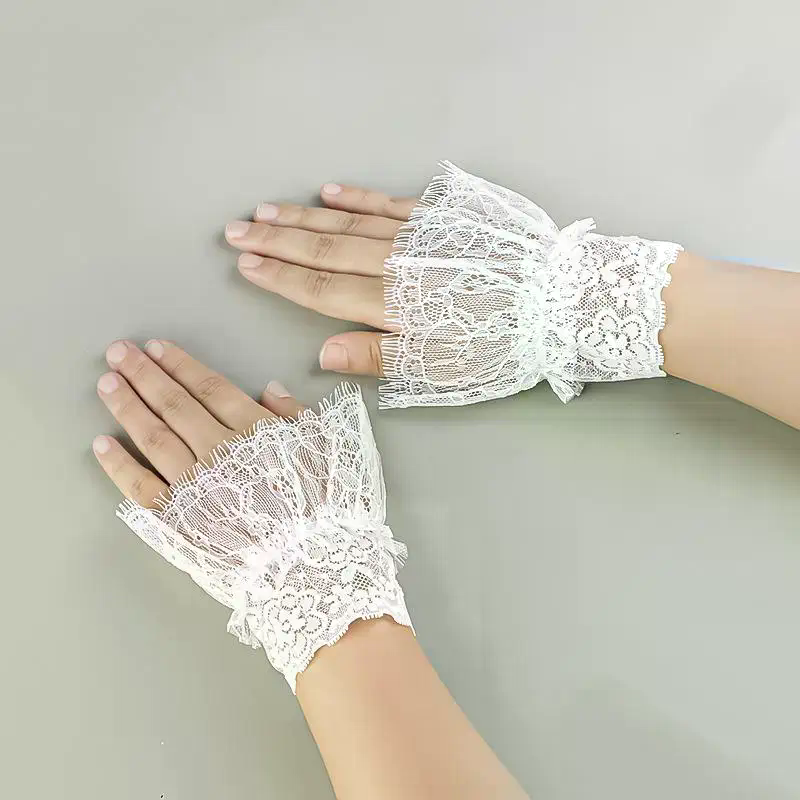 Women Fake Arm Sleeves With Sh - огляд і ціна Tassel Fringe Trim