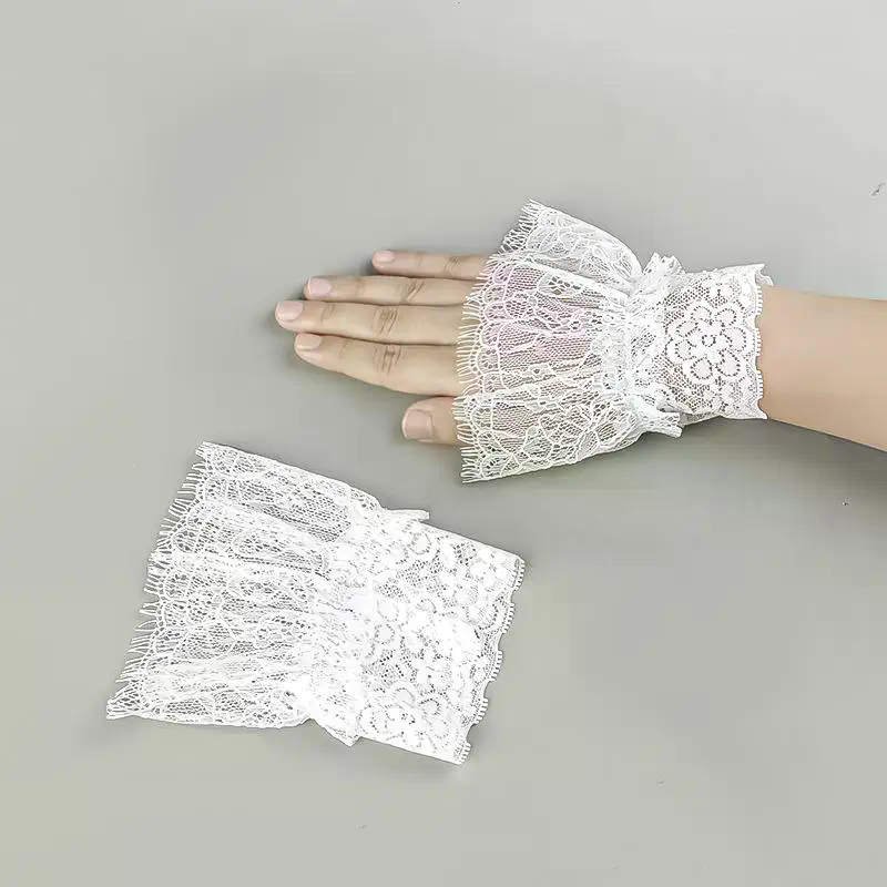 Women Fake Arm Sleeves With Sh - огляд і ціна Tassel Fringe Trim