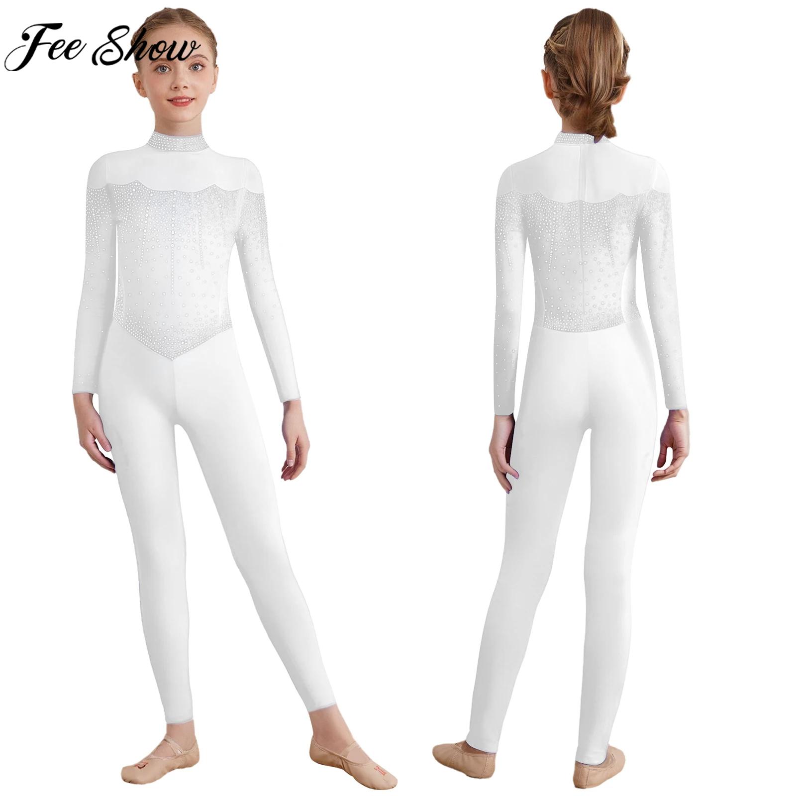 6-16Y Girls Figure Skating Dan - огляд і ціна Rhinestone Banding Trim