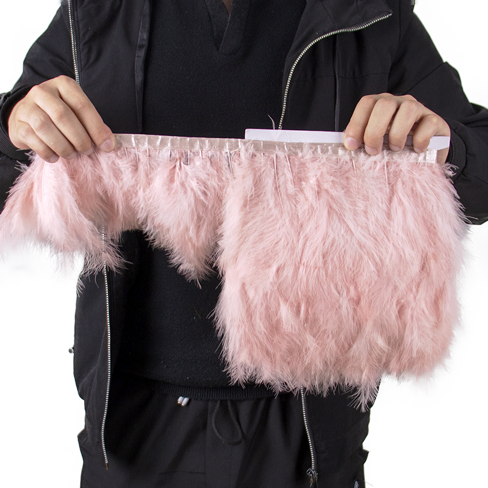1M Fluffy Turkey Marabou Feath - огляд і ціна Feather Trim Marabou