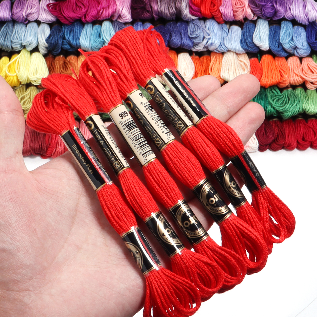 6Pcs/Lot Multicolor Polyester  - огляд і ціна Embroidery Embellishments