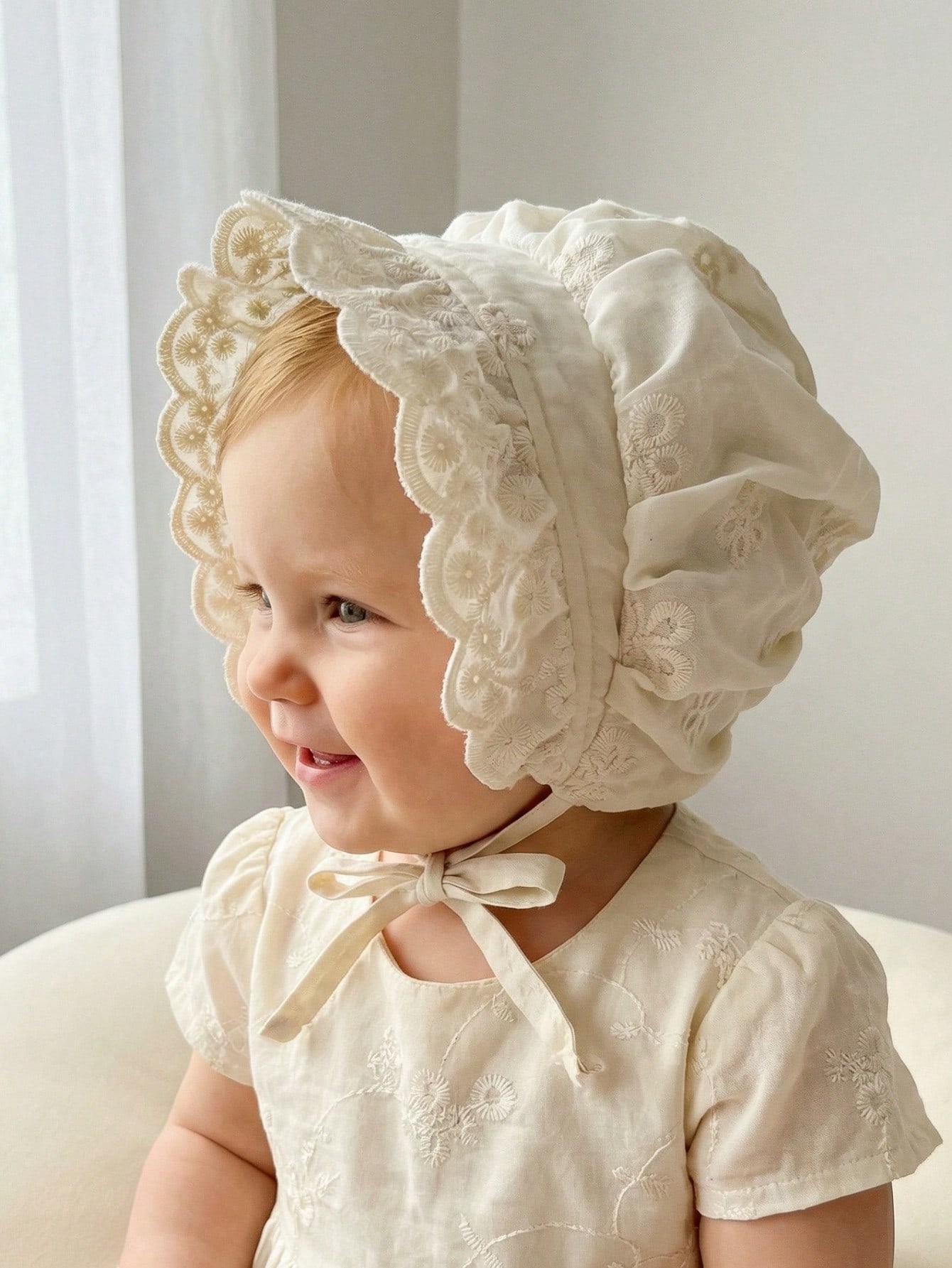1pcs 6-18M Baby Girls White La - огляд і ціна Embroidery Embellishments