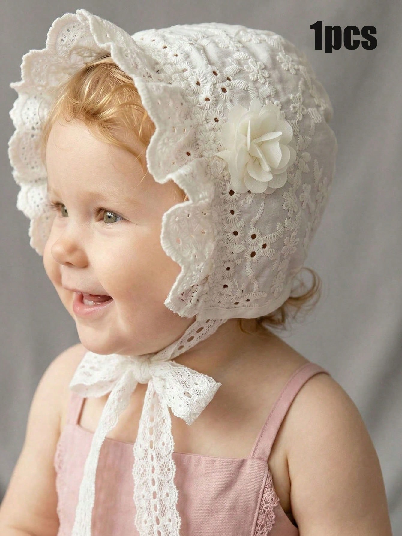 1pcs 6-18M Baby Girls White La - огляд і ціна Embroidery Embellishments