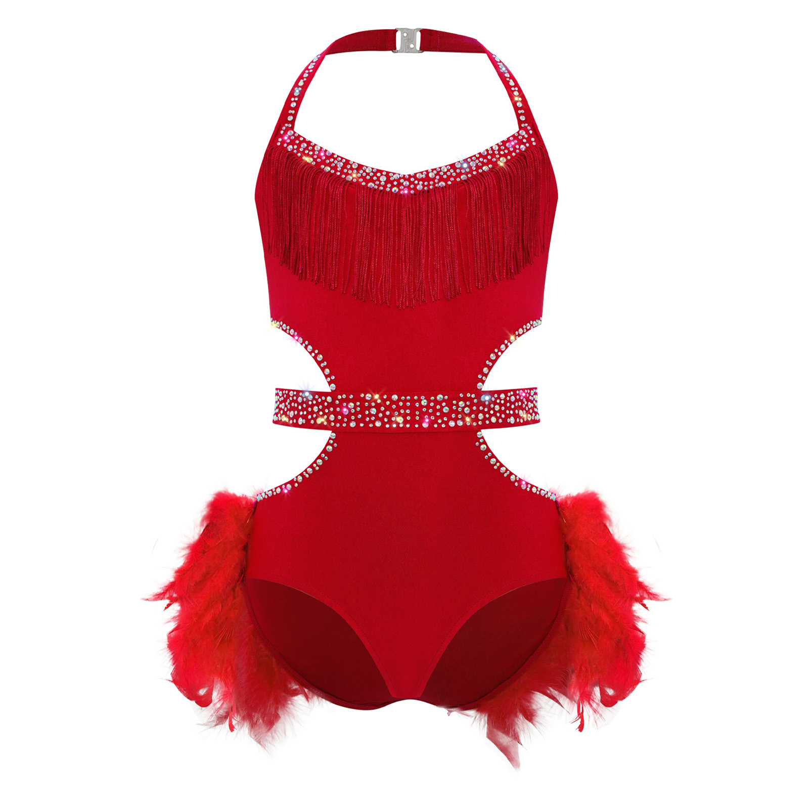 Kids Girls Latin Jazz Dance Co - огляд і ціна Rhinestone Banding Trim