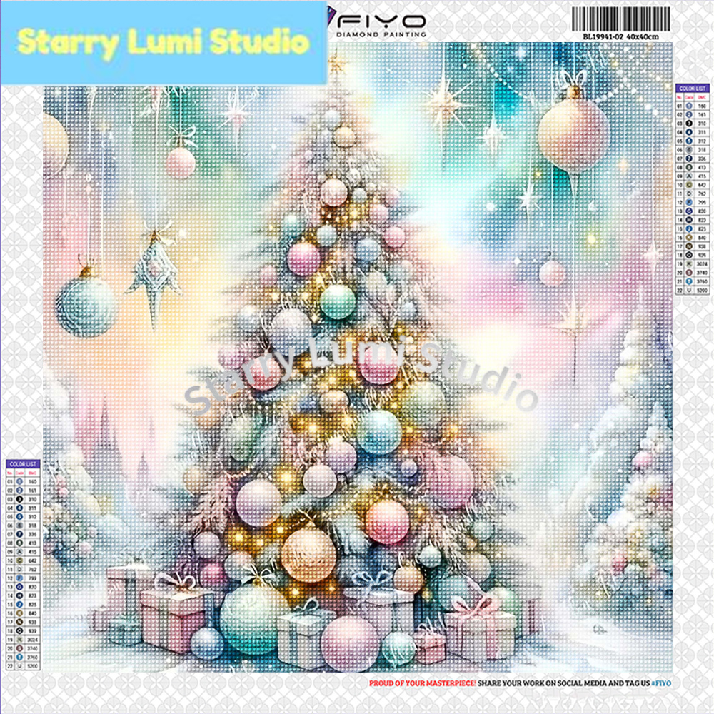 Diamond Painting Kit Christmas - огляд і ціна Embroidery Embellishments
