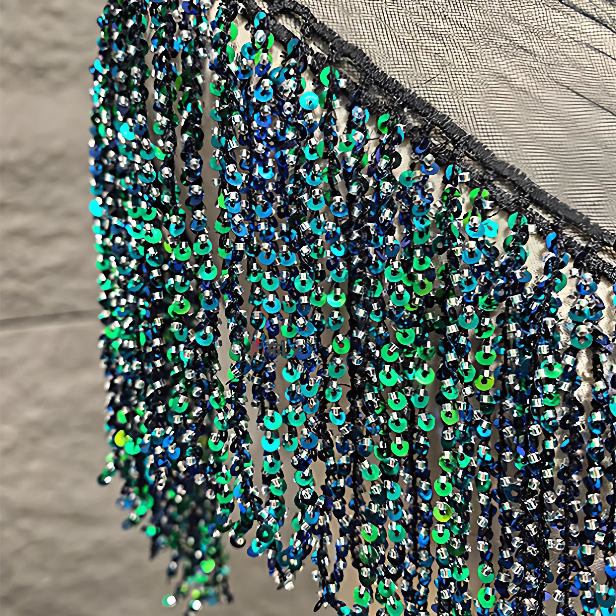 15cm Beaded Sequin Tassel Frin - огляд і ціна Tassel Fringe Trim