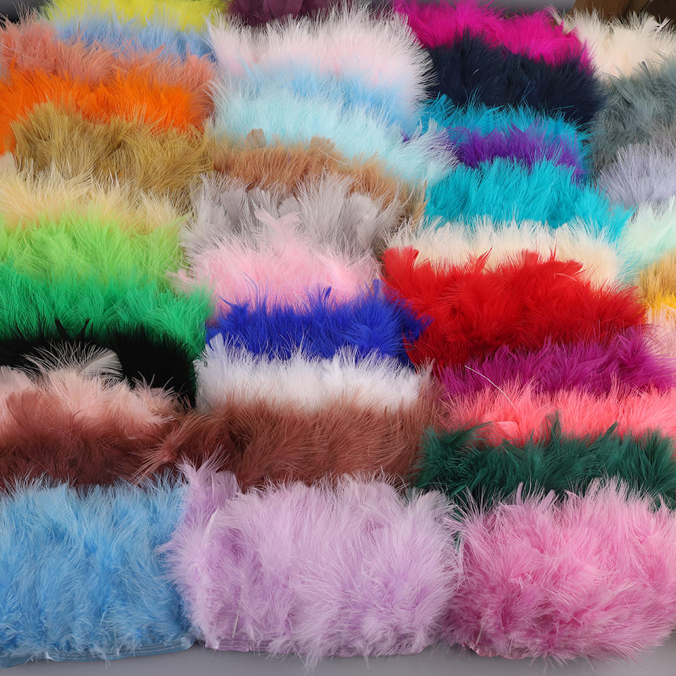 10-15cm Turkey Feathers Trim F - огляд і ціна Feather Trim Marabou
