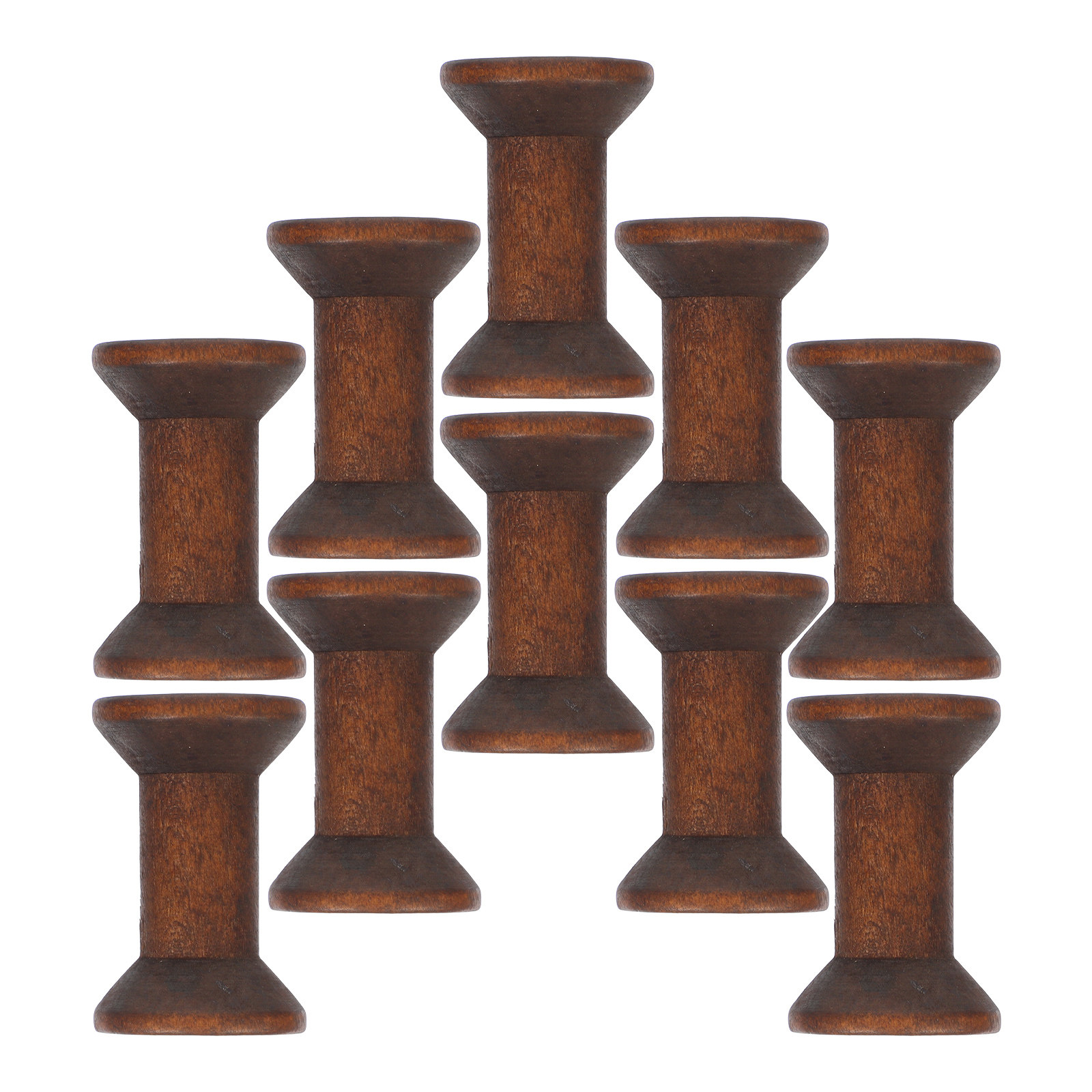 10Pcs Handcrafted Wooden Spool - огляд і ціна Embroidery Craft