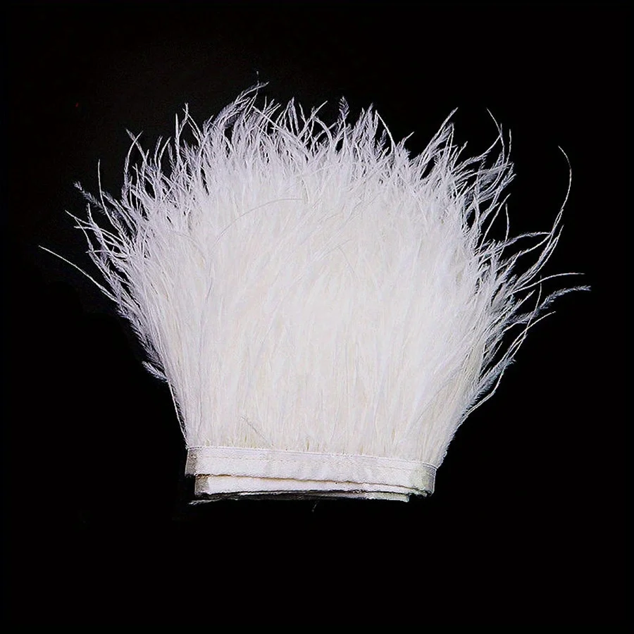 1/10M Natural Plume Black Ostr - огляд і ціна Feather Trim Marabou
