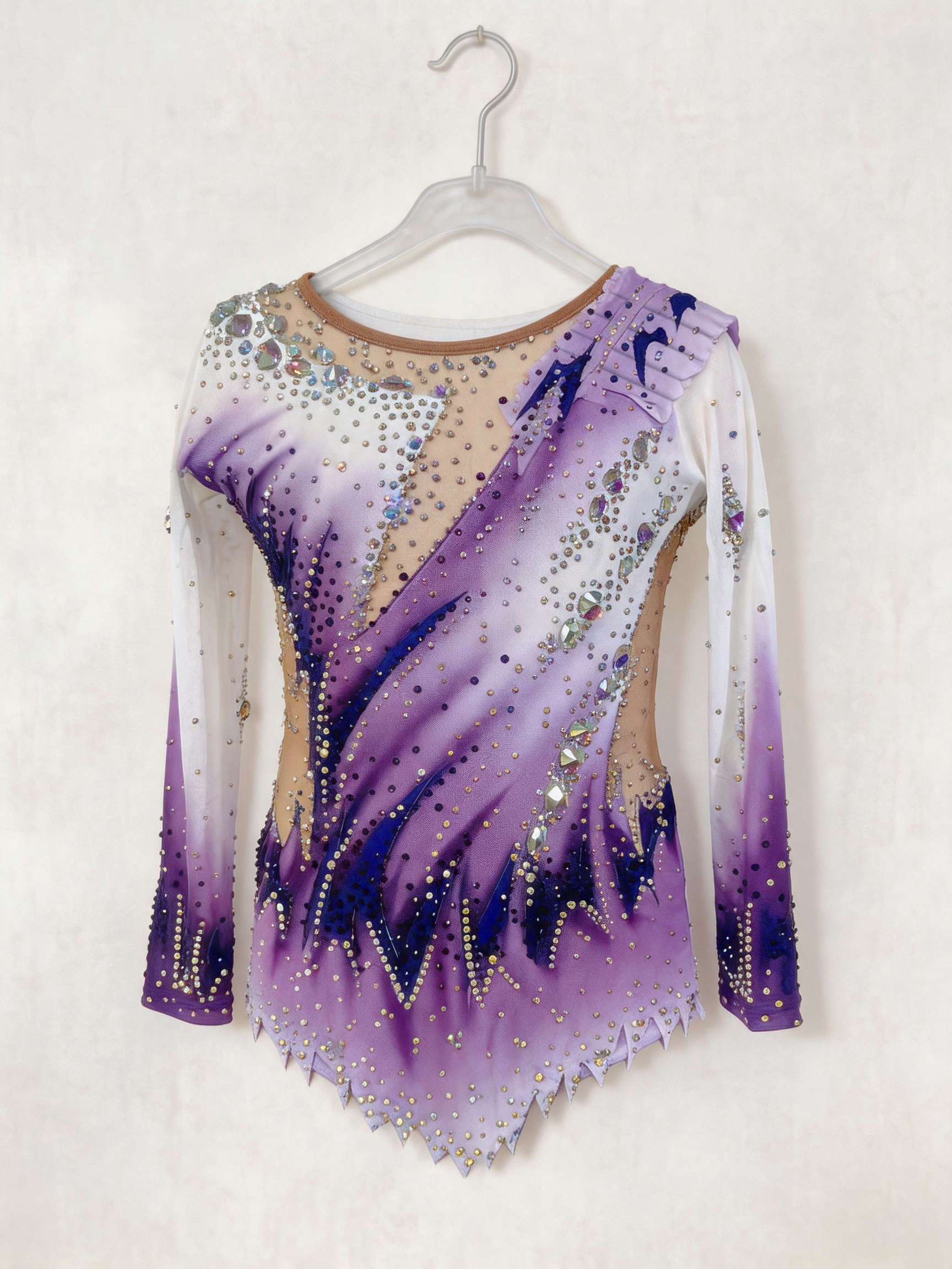 Girls Purple Ombre Luxury Rhyt - огляд і ціна Rhinestone Banding Trim