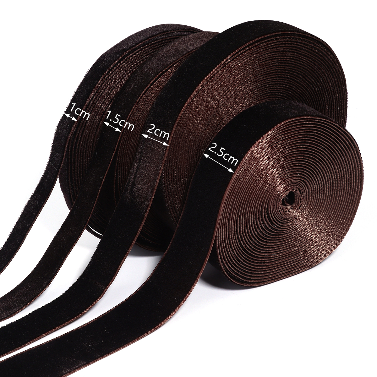 5-10yards/roll Velvet Ribbons  - огляд і ціна Velvet Ribbon Roll