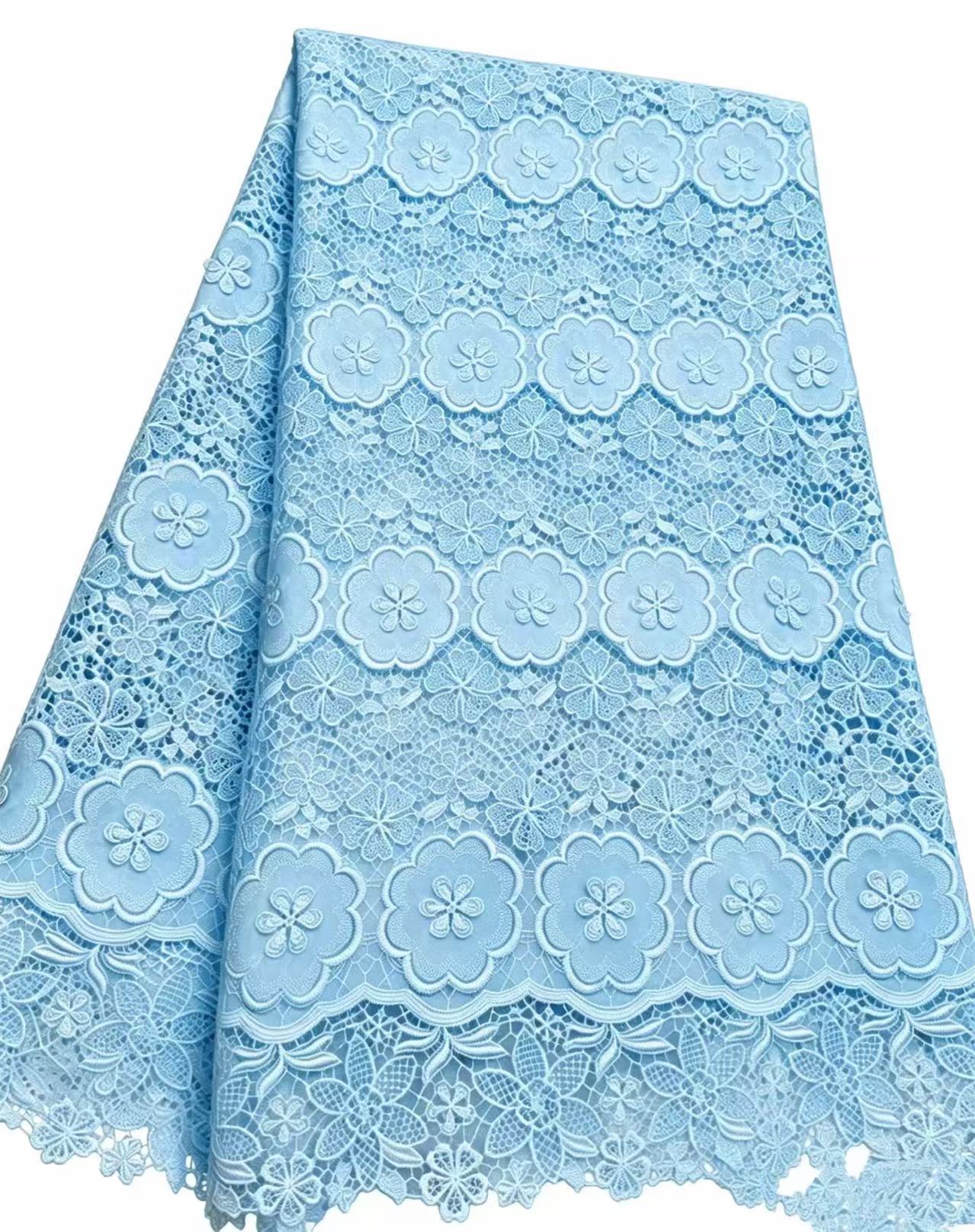 African Guipure Cord Lace Fabr - огляд і ціна Sew On Rhinestone